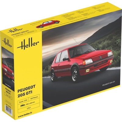 Heller Peugeot 205 GTI 1:24