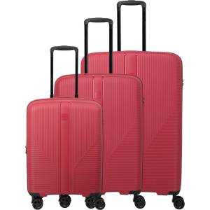 Travelite Комплект пътни куфари Travelite Air Stripe S exp, M exp, L Red Travelite | Cherven | МЪЖЕ | UNI