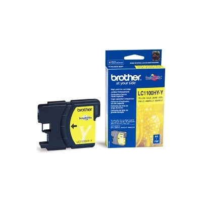 Brother Касета ЗА BROTHER MFC 6490CW/DCP 6690CW - Yellow High Yield - LC1100Y High - заб. : 750k (LC1100HYY)
