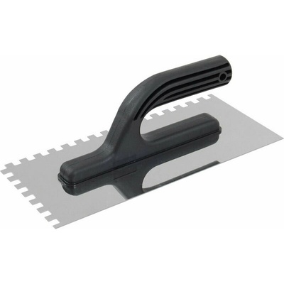 Extol Craft 700303 | Hladidlo nerezové, plastová rukoväť 270x130 mm, zuby 4x4 mm