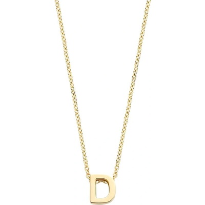 Blush Златно дамско колие с буква Blush 3155YGO_D (3155YGO_D)