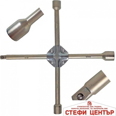 Paolo Усилен ключ за джанти кръстачка 2582 - 17-21мм и 1/2 (2582)