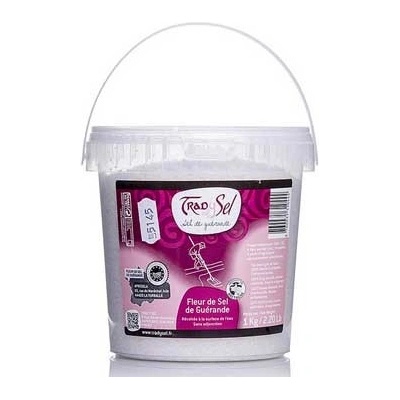 Fleur de Sel solný květ Guerande FrancieTradySel 1 kg