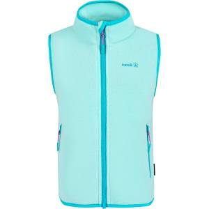 Kamik Детски поларен елек Kamik Kid's Dawn Fleece vest - Azure / Aqua - размер 122 (EU) (703-5355-0712)