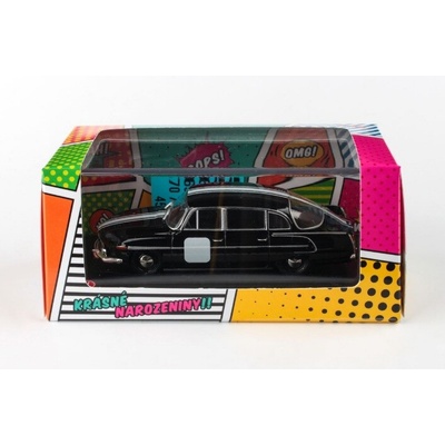 ABREX Tatra 603 Narozeninová Šestsettrojka 1969 černá černý Interiér 1:43