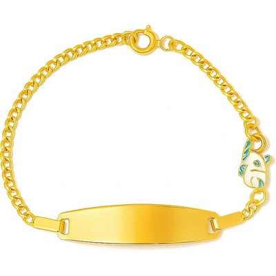 Златна детска гривна