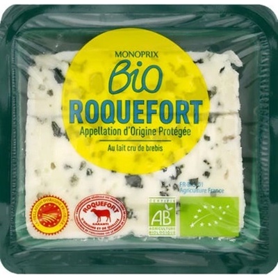 Monoprix BIO Sýr Roquefort z ovčího mléka 100 g