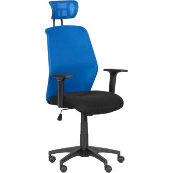 Президентски офис стол Carmen 7535 - синьо - черен (3520344_3)