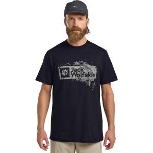 Jack Wolfskin Тениска brand t m (a64116-t0298)