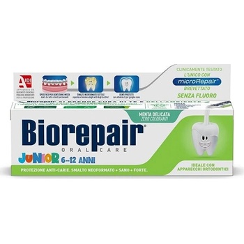 Biorepair Junior mátová pro děti bez fluoridů 75 ml