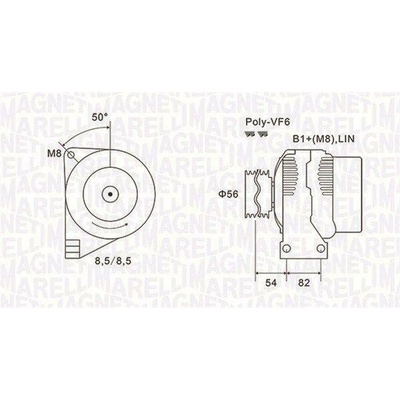 Generátor MAGNETI MARELLI 063732028010