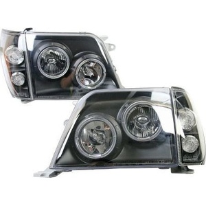  Кристални Фарове toyota land cruiser fj90 (1996-2003) - черни