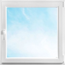 Solid Elements Premium Plastové okno OS 1, P, 60 × 60 cm, trojsklo, 6 komôr, pravé, biele, W2GDBCZTK2.0001