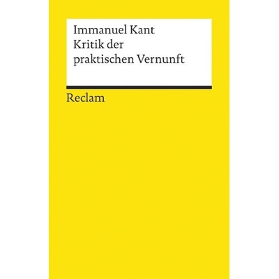 Kritik der praktischen Vernunft Kant ImmanuelPaperback