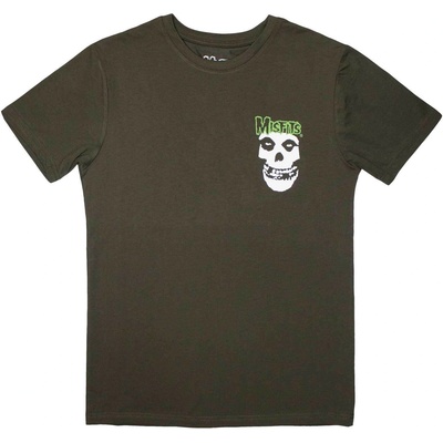 Misfits Mini Skull & Logo Green M Риза (<![CDATA[MISTS23MGR02]]>)