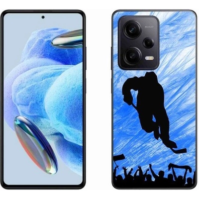 Pouzdro mmCase Gelové Xiaomi Redmi Note 12 Pro+ 5G - hokejový hráč