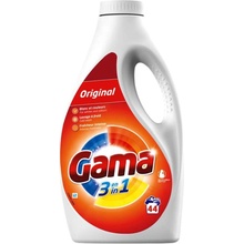 Gama 3v1 gél na pranie Originál Univerzálny 1,98 l 44 PD