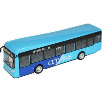 Wiky Bburago City Bus 19 cm modrá