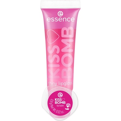 Essence KISS BOMB lesk na pery a balzam na pery Strawberry Sweetie 10,8 ml