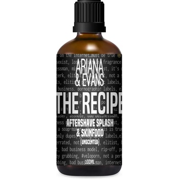 Ariana & Evans The Recipe Aftershave Splash - voda po holení 100 ml