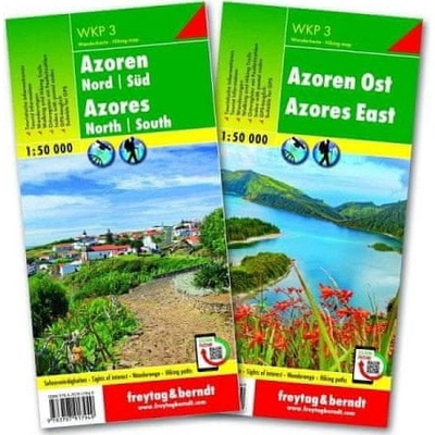 Azoren, Wanderkarten-Set 1:50.000, WKP 3