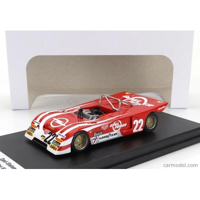 Trofeu Chevron Opel Steinmetz N 22 Hockenheim 1971 Arthur Blank Červená Bílá 1:43