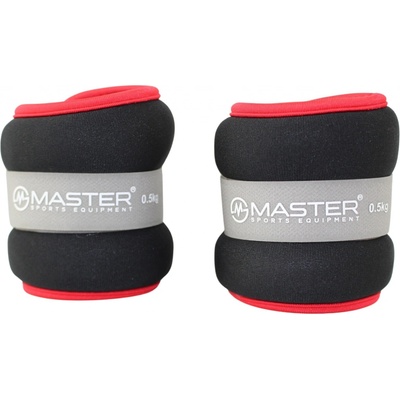MASTER Kondiční zátěž na zápěstí a nohy 2 x 0,5 kg – Zbozi.Blesk.cz