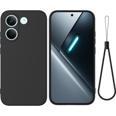 Xiaomi Силиконов Калъф за Xiaomi Poco X8 Pro 5G / Redmi Turbo 5 5G - С ремък, Мека TPU, 4 цвята