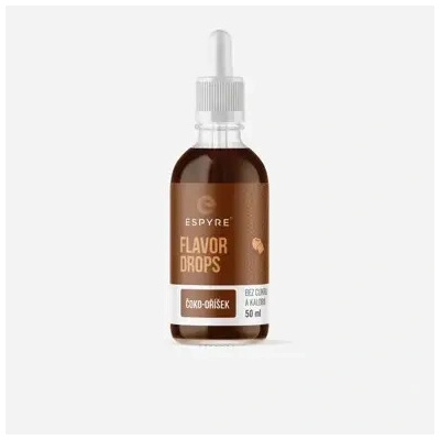 Espyre Flavor Drops čokoláda a lískový oříšek 6 x 50 ml