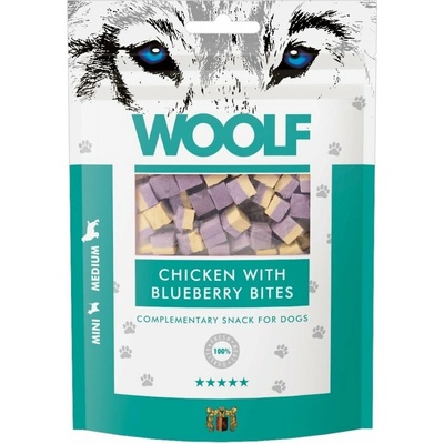 Woolf chicken with blueberry bites 100 g