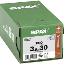 SPAX R 88091 Senkkopf/T-STAR 1191010350305 skrutka do dreva 3.5 mm 30 mm T-STAR plus ocel WIROX 1000 ks