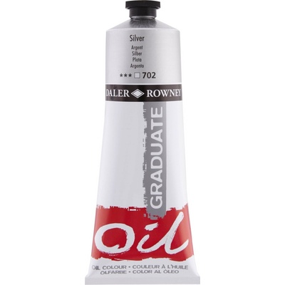 Daler Rowney Graduate Маслена боя Silver 200 ml 1 бр (117200702)