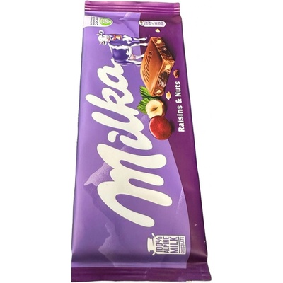 Milka Raisin Nut 100 g