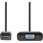Nedis CCGB37351BK02 адаптер за Displayport щепсел - HDMI гнездо (CCGB37351BK02)