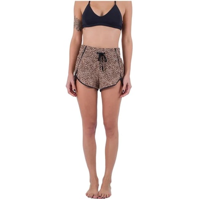 Hurley Бански гащета Hurley Leopard Aquas 2.5´´ swimming shorts - Brown (Brown Sugar)