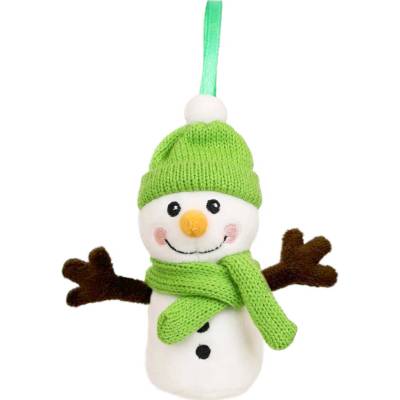 The Puppet Company Ltd. The Puppet Company – prstový maňásek – Sněhulák (Finger Puppets 11 cm – Seasonal – Snowman)