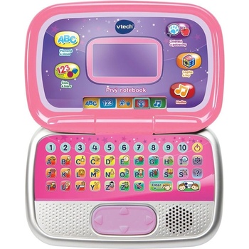 Vtech Prvý notebook ružový SK