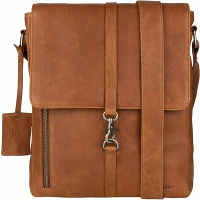 Burkely Kožená taška messenger Antique Avery 8007918.56.24 koňaková