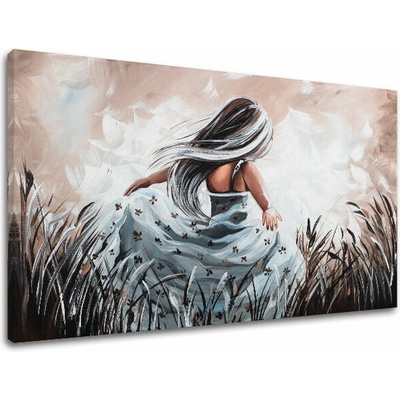 Obraz na plátne DIEVČA - 80x50 cm