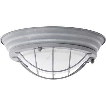 Brilliant - Таванно осветително тяло TYPHOON 1xE27/30W/230V Ø29 см, сиво (BI0356)