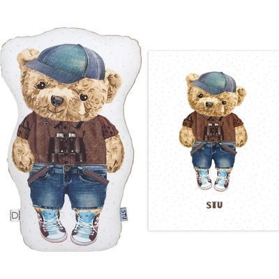 Ceba Baby Maznajúci vankúš Fluffy Puffy Stu 50cm