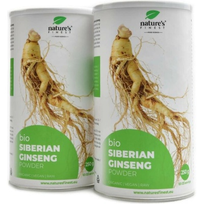 Natures Finest Nutrisslim Siberian Ginseng Bio 2 x 250 g