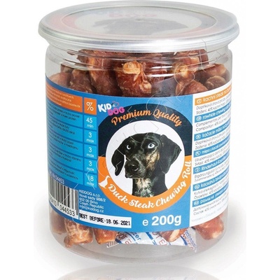 Kiddog kachní steak na buvolí tyčince dóza 200 g
