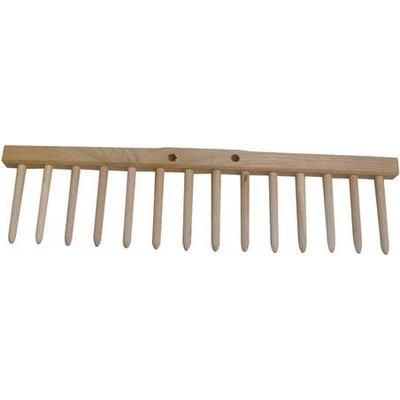 hrábě dř.14 kolíků dř., d.48cm bez násady