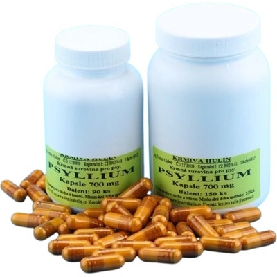 Krmiva Hulín Psyllium Rozpustná vláknina pro psy tbl 700 mg 150 ks