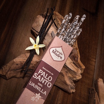 Herbarium Projekt Palo Santo Vanilka živicové vydymovacie tyčinky 8 ks
