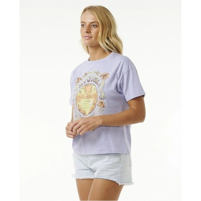 RIP CURL tričko Celestial Search Relaxed Tee Dusty Lilac 2152