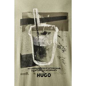 HUGO Blue тениска мъжка от памук Nurobos (50566027) - answear - 107,55 лв
