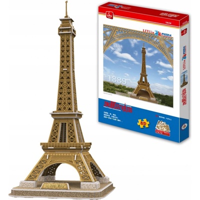 CubicFun 3D puzzle Eiffelova veža zlatá 35 ks