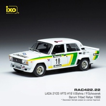 IXO Lada 2105 VFTS Barum Tríbeč Rallye 1988 18 Blahna Schovánek 1:43